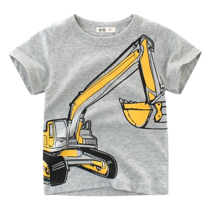 Marca de ropa para niños verano nueva camiseta para niños de manga corta ropa para niños coreanos ropa de bebé marca de moda de una pieza para ser entregado