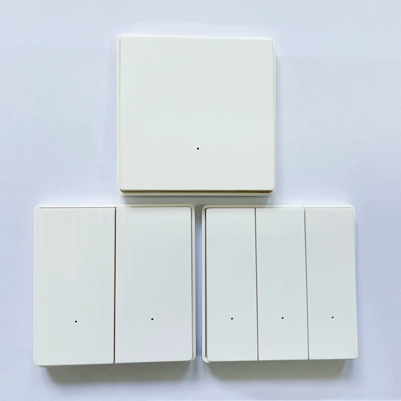 Частная модель типа 86, высококачественный и прочный корпус 123, беспроводной пульт дистанционного управления для умного дома без открытой проводки