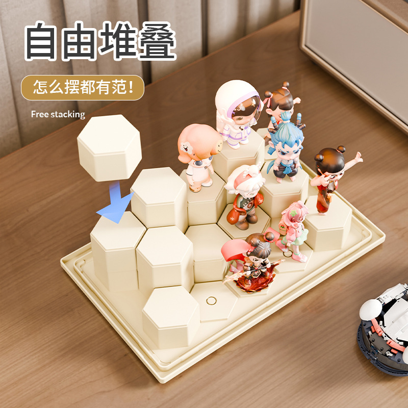 ブラインドボックス収納ボックスラッブー装飾品アクリルフィギュアディスプレイボックスバブルマット磁気透明収納ボックス|undefined