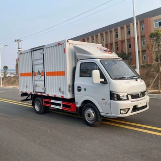 解放J69米6烟花爆竹运输车1类危险品厢式运输车价格多少