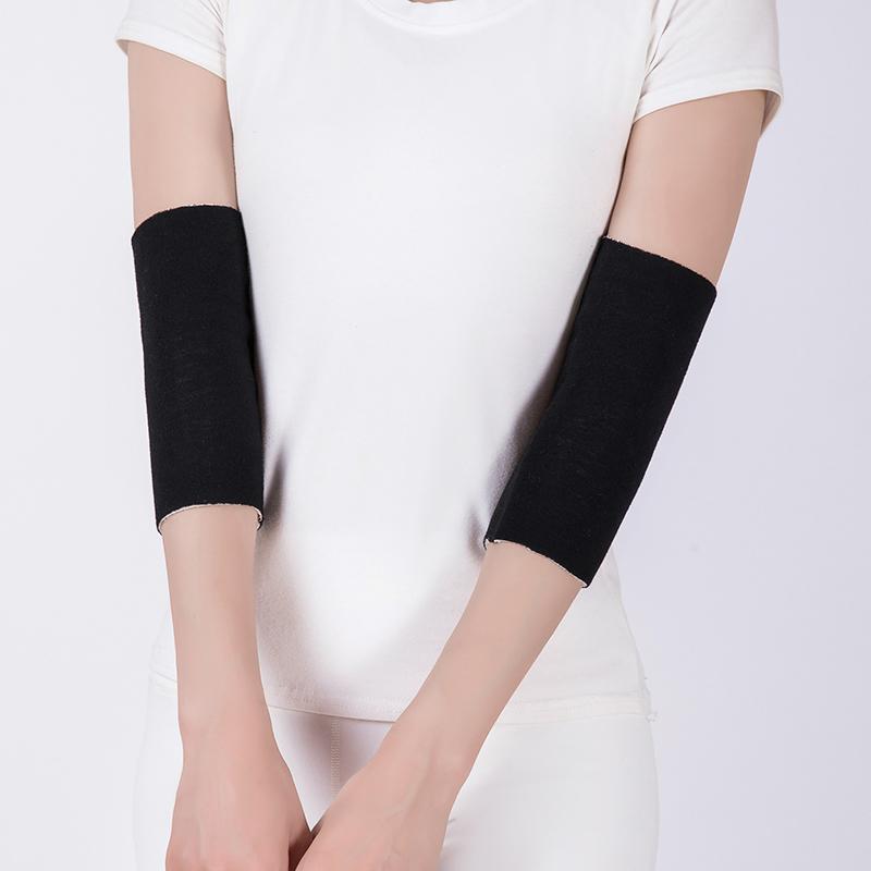 肘プロテクター、男女兼用、冬用、裏起毛、厚手、腕プロテクター、関節保護、防寒、手首、腕、肘の保護カバー、滑り止め