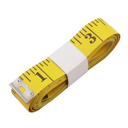 3 meter tape measure PVC fiber ruler tailor's ruler measuring tape soft tape measure 300 cm 120 inches portable tape measure yellow
