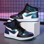 1999童鞋儿童高帮板鞋复古文化鞋秋冬运动鞋休闲鞋潮鞋男女童皮面