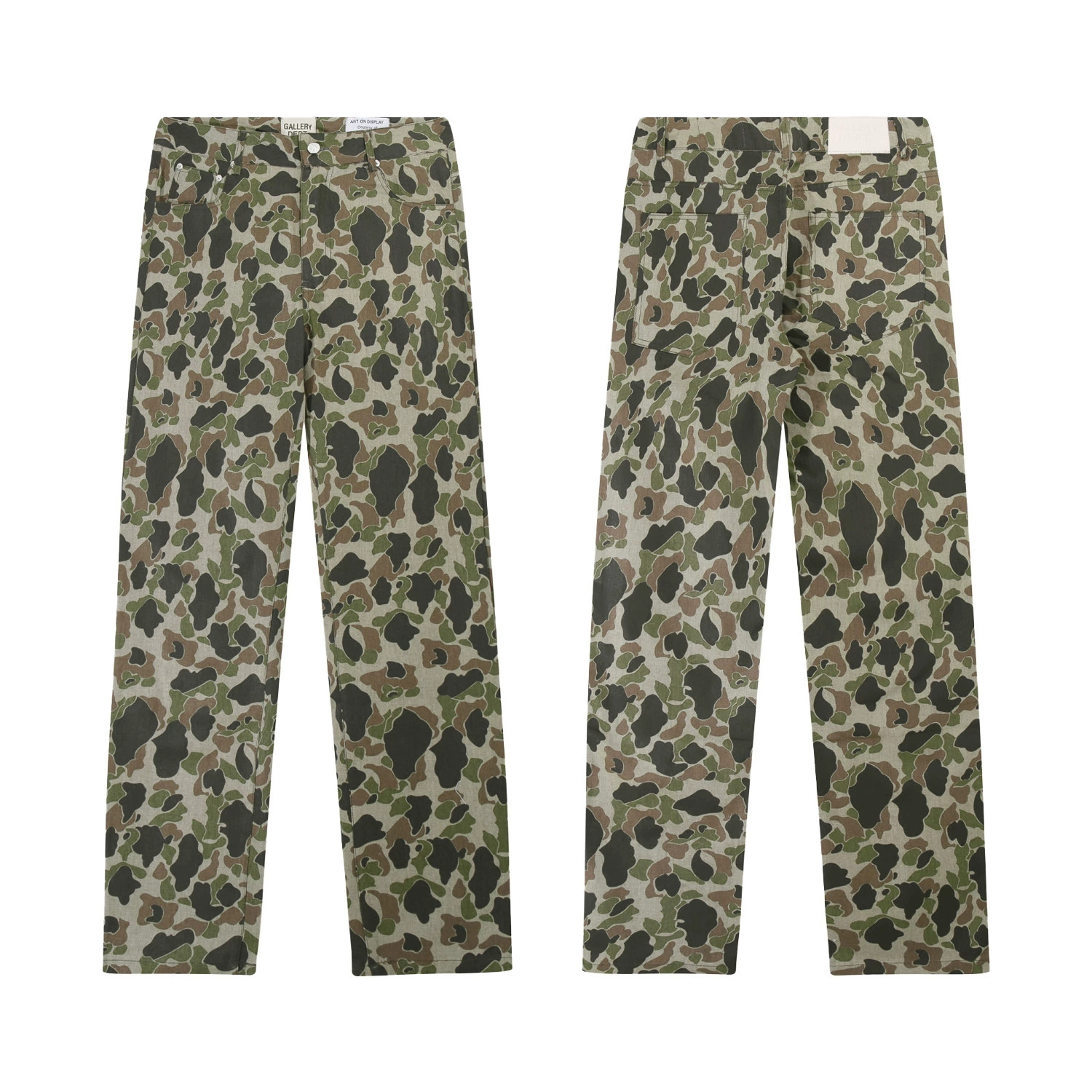 Gallery new basic model water washing micro -governed jeans wild trousers