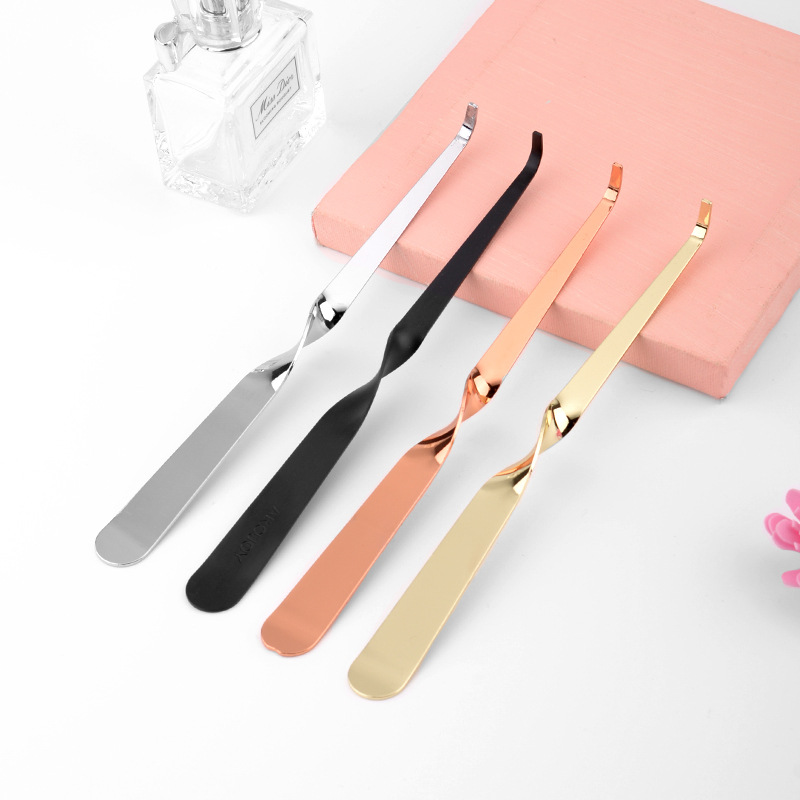 Creative stainless steel candle twist hook wire candle holder candle extinguisher manufacturer candle accessories candle tools wholesale