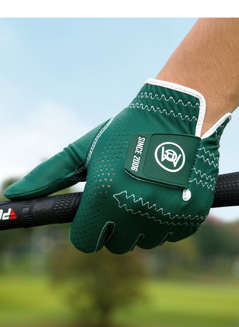 Găng tay golf PGM chống trượt chống mưa cho nam vải nano thoáng khí thể thao tay trái — 24 yard/cái chi tiết 14