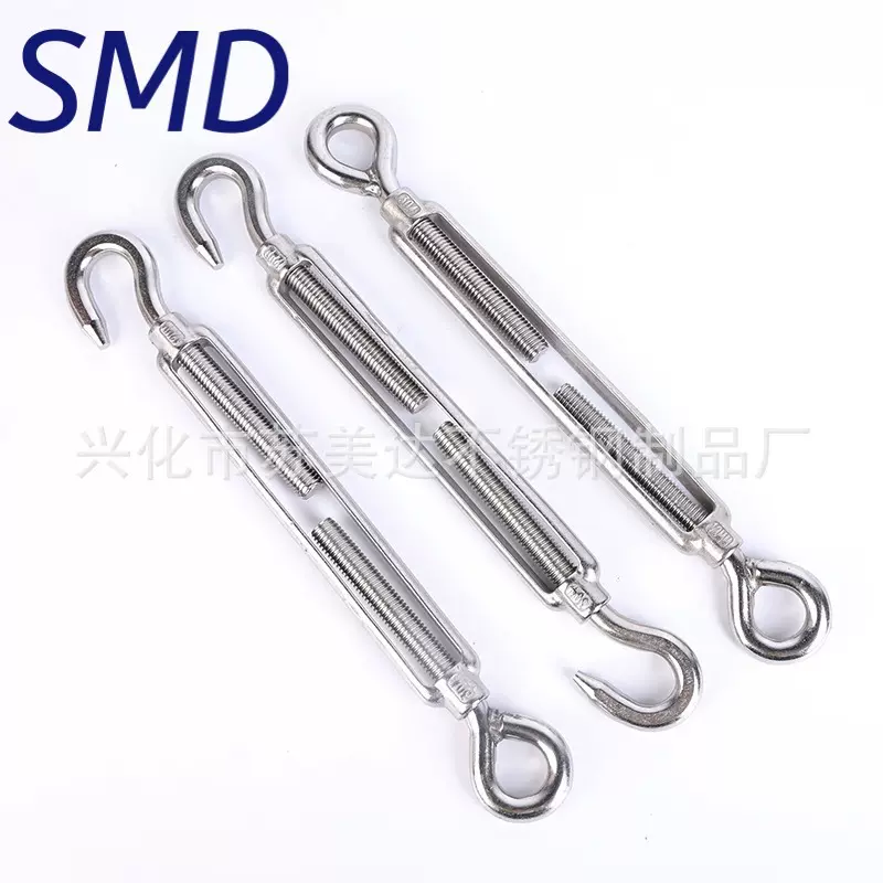 批发304不锈钢花蓝螺丝 收紧器 拉紧器 开体花篮螺栓m4m5m6m8m10