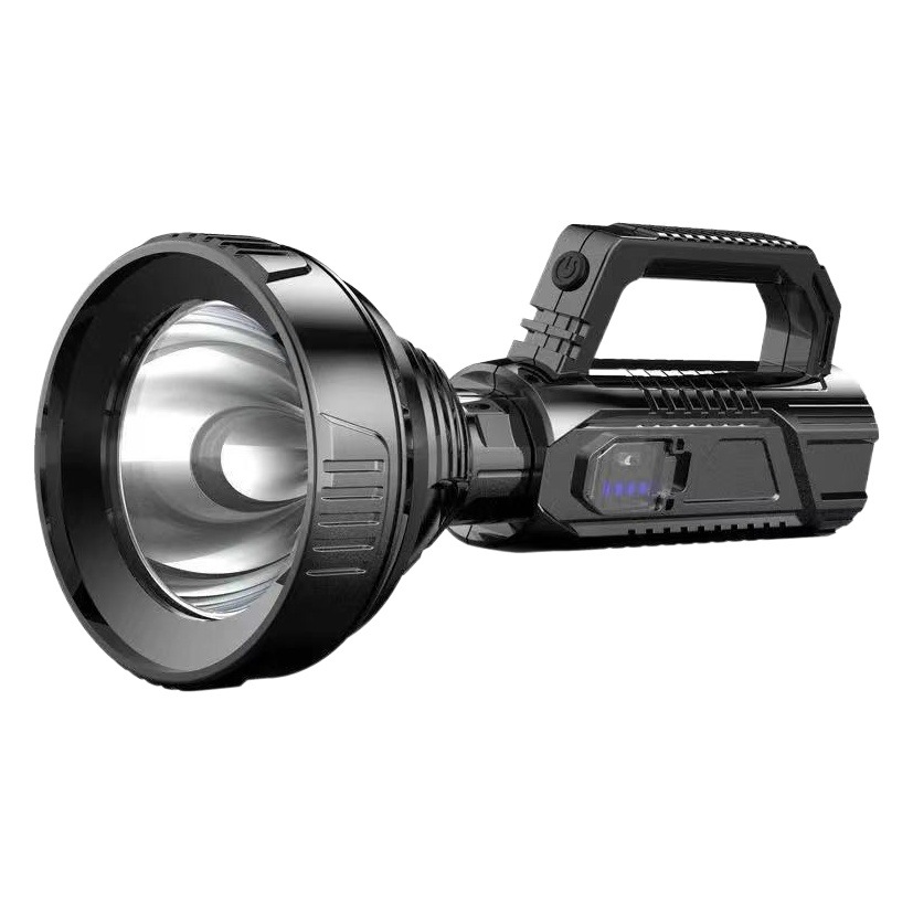 Linterna LED fuerte luz USB recargable de largo alcance súper brillante al aire libre Fuerzas Especiales lámpara de xenón portátil reflector