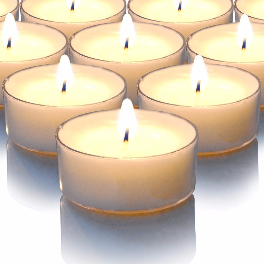 Soy Tea Wax Flame-Retardant Plastic Shell Tea Wax Hotel Restaurant Romantic Confession Candle 14g Soy Wax Tea Wax