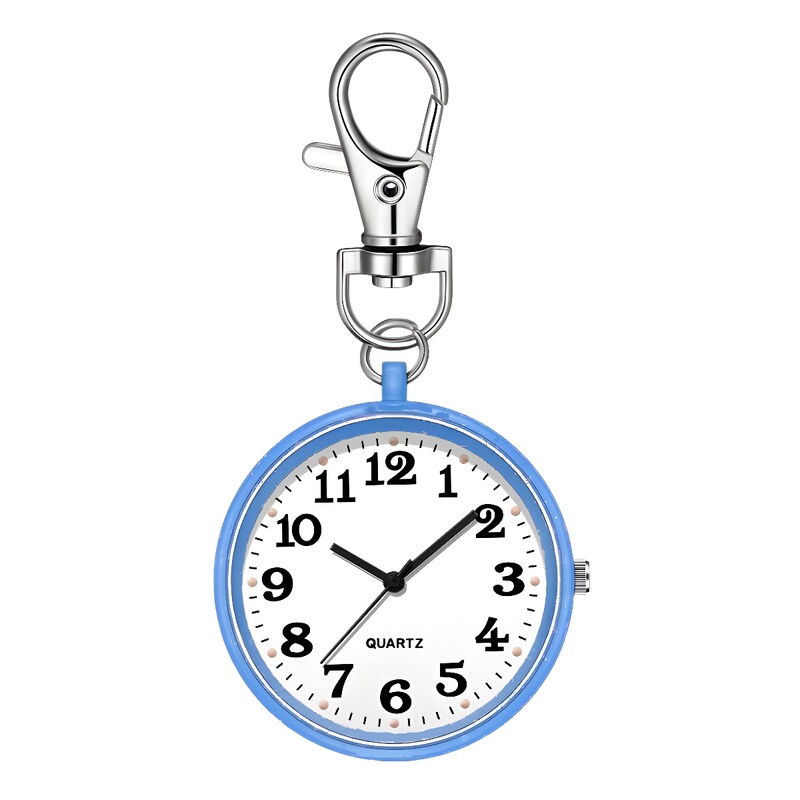 The special pocket watch for the elderly, children and students for the examination is clear and large number literal key chain hanging watch nurse watch only looks at the time
