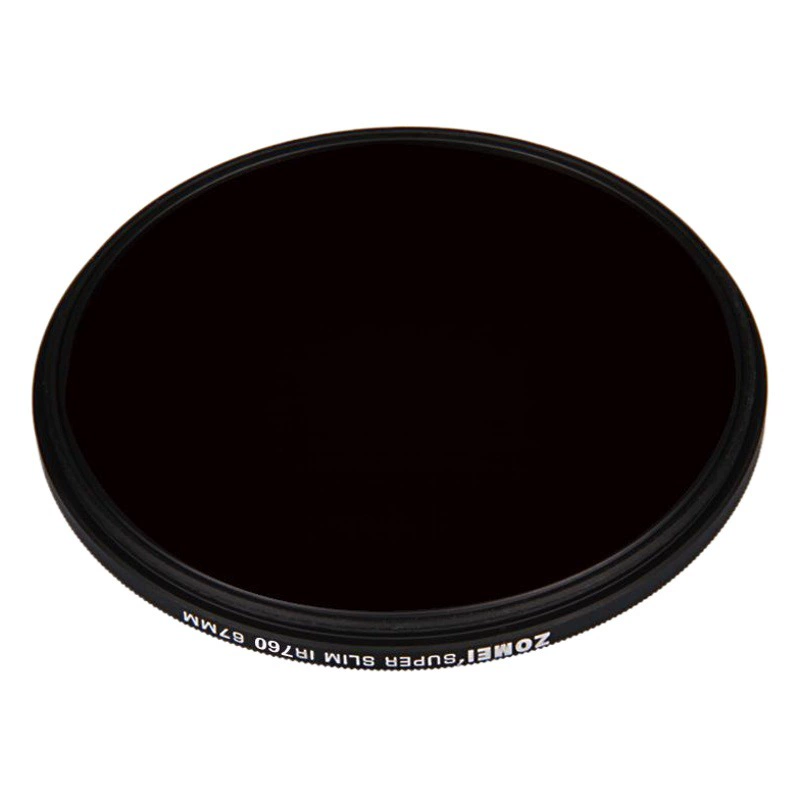 Фильтр камеры Zhuomei/ZOMEI Инфракрасное зеркало 760 нм с полной апертурой 30-82 мм для промышленной фотографии
