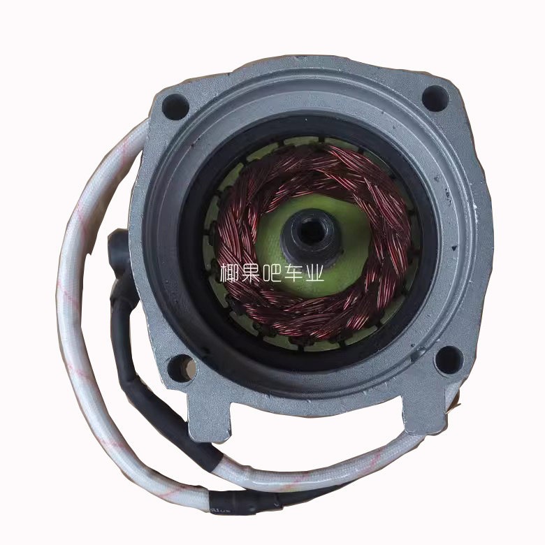 Two-stroke 49CC engine mini dirt bike modification and upgrade with electric starter motor coil