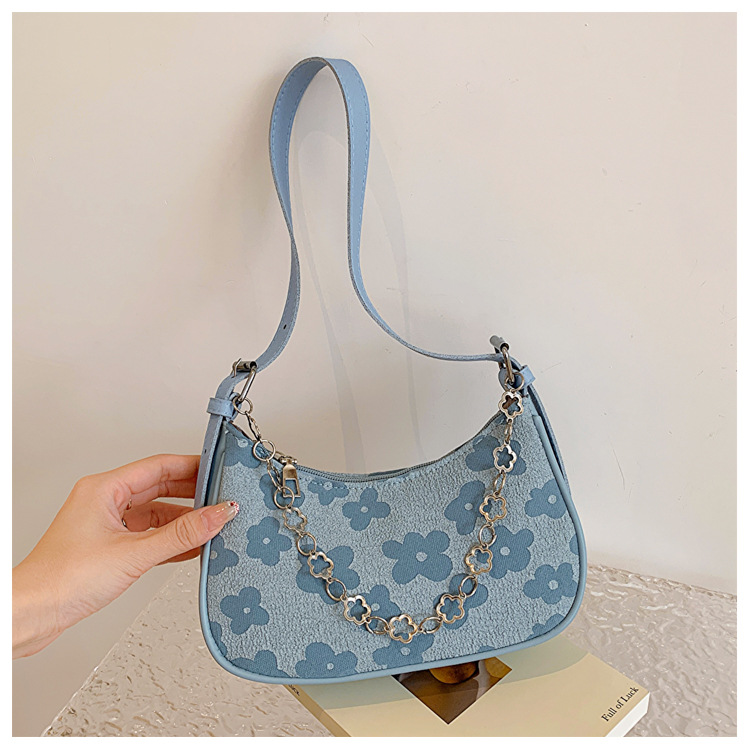 Women's Shoulder Bag Crescent Chain Underarm Bag For Women_voghion.com