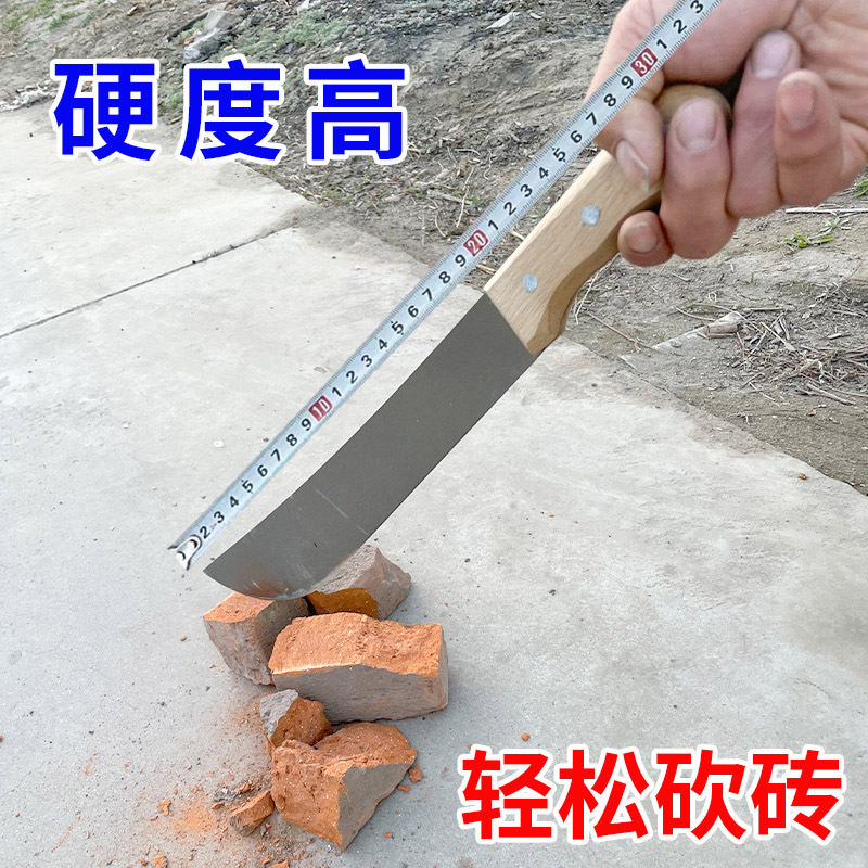 Exportación africana M205 cuchillo de caña de azúcar acero manganeso grosor corte árboles cortadores de madera cuchillo de sandía cuchillo de fruta cuchillo de melón