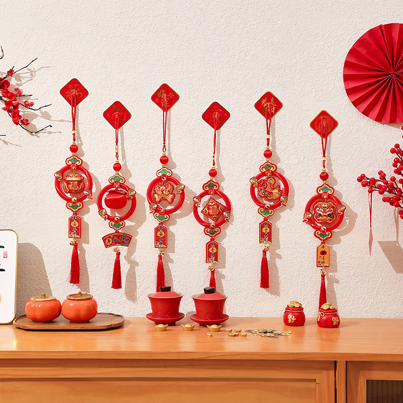 2026 Year Festive Decorations Year Of The Horse Year Pendants Year Decorations For Living Room And Bedroom Small Pendants