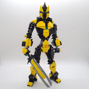 Building Blocks Moc-149358 the Xr-7 Mecha Model 438 Particle Number Children's Christmas