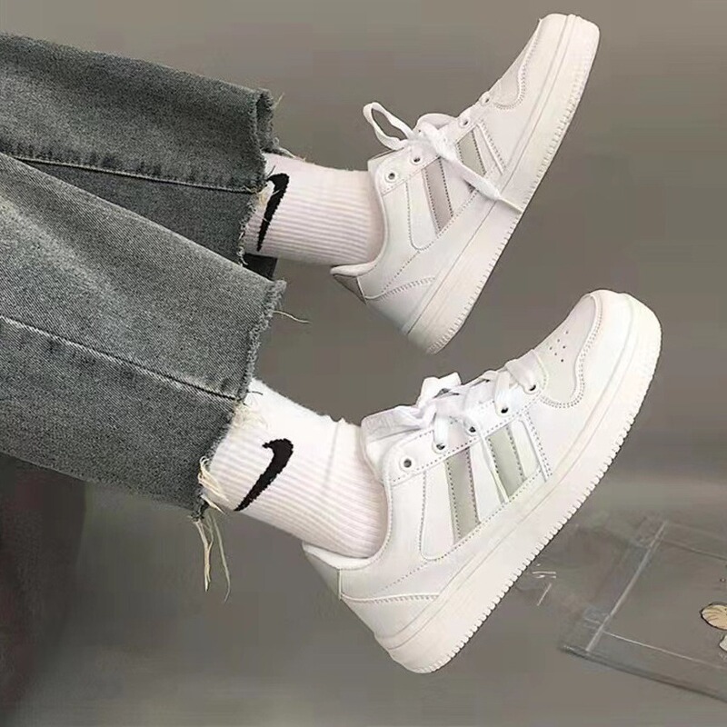 Kaila New Student White Shoes Ins Super Popular Sneakers for Women Versatile Men and Women Couples Sports and Casual Shoes