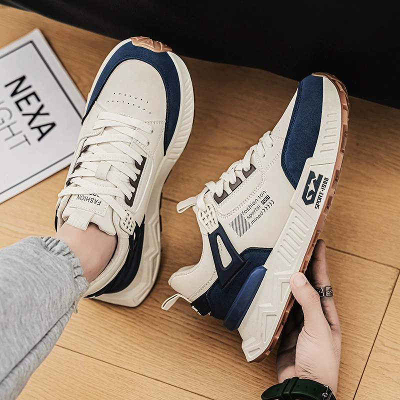 Обувь папы 2024 осенний прилив молодежная кроссовка кроссовки на толстой подошве