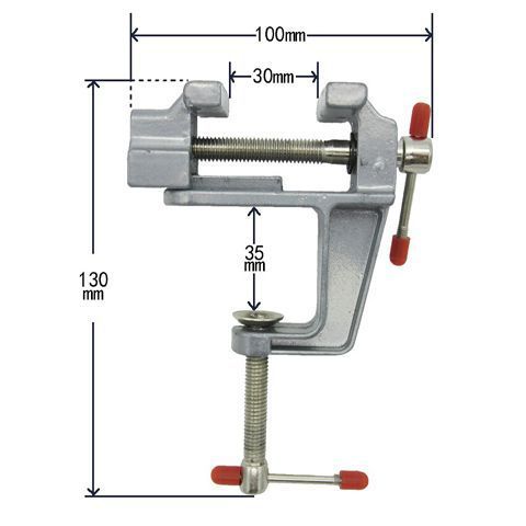 DIY Tools Mini Universal Bench Vise Small Table Vise Small Vise 360 ​​Degree Rotating Micro Vise
