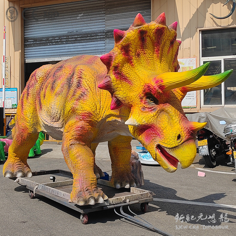 Simulación de animales, elefantes grandes, productos de simulación, escultura de dinosaurios de silicona, paisaje, exposición de dinosaurios