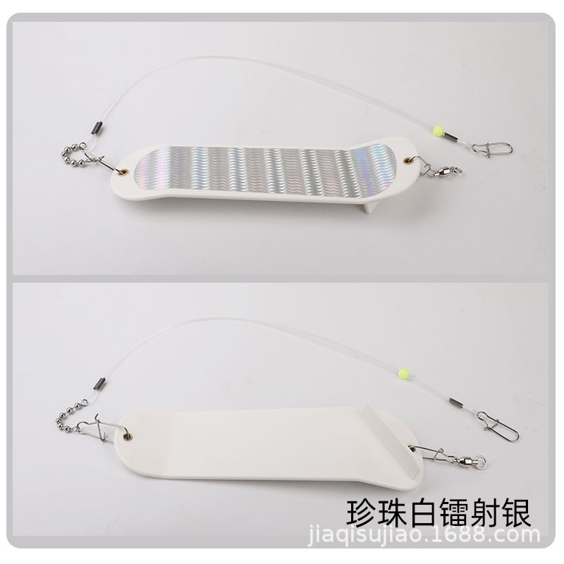 펄 화이트 레이저 실버