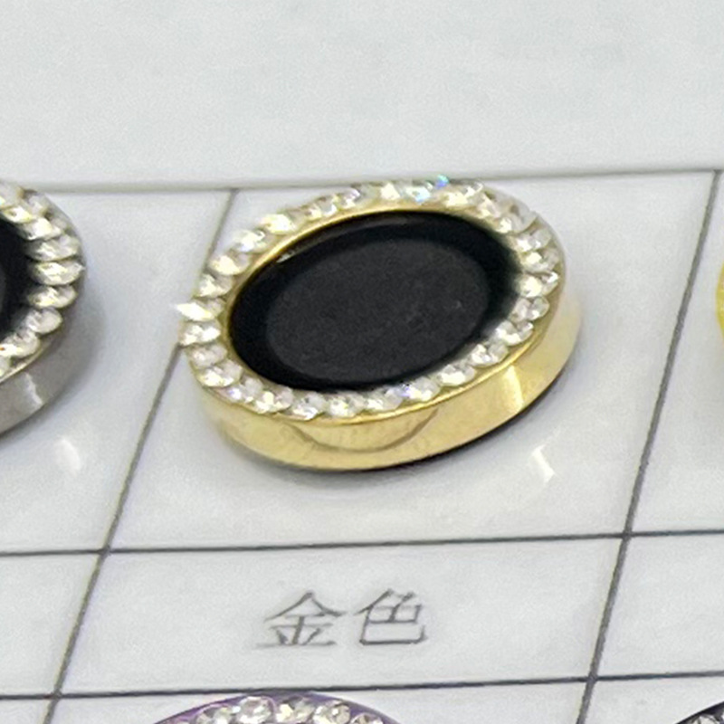 Película Protectora de Lente con Diamantes de Imitación para iPhone 16e, Diseño de Ojo de Águila con Diamantes, Adhesivo Protector con Incrustaciones de Diamantes para Cámara de Apple 17 Promax