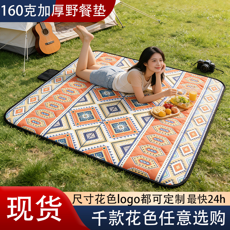 피크닉 매트 방습 매트 두꺼운 야외 바닥 매트 휴대용 캠핑 방수 캠핑 텐트 매트 비치 매트 잔디 쿠션