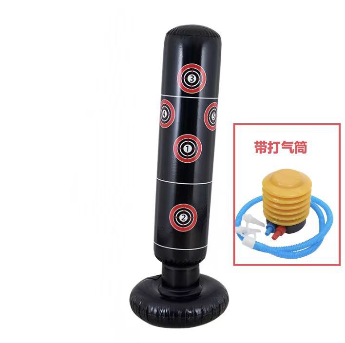 ホット販売大人の厚い PU インフレータブルボクシングコラムフィットネス減圧垂直ボクシング発散水充填サンドバッグ卸売|undefined