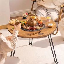 庭院围炉煮茶烧烤炉家用室内烤火炉套装户外烧烤架桌取暖盆煮茶罐