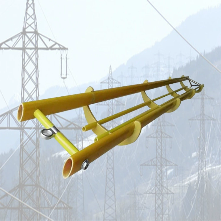 Zhanchuan электрический рабочий инструмент, влагостойкий держатель для бутылок, 220 кВ, высоковольтная стойка против падения, 2,75 м, изолированный кронштейн