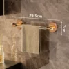 Double frame transparent small round rod 30CM