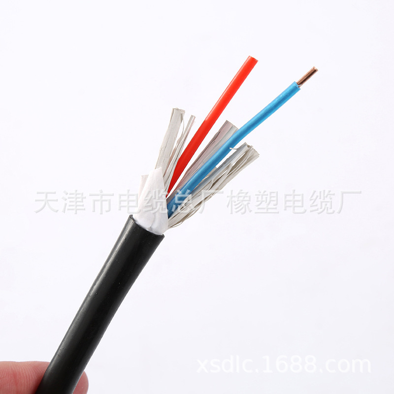 铜芯聚氯乙烯控制电缆ZRC-KVV 2*0.75 2*1.0 2*1.5 2*2.5mm2