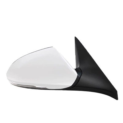 Suitable for Beijing's Current Model Year 14-19 Model Year Assembly of Left and Right Reflectors, Model Year 14-19 Model Year with Painted Foldableing Rearview Mirror (Rear mirror/rearview mirror assembly) - left-driver-5-lines-polar-white