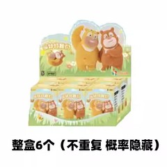 现货熊出没盲盒手办最.好的我们系列熊大熊二童年周边摆件公玩具