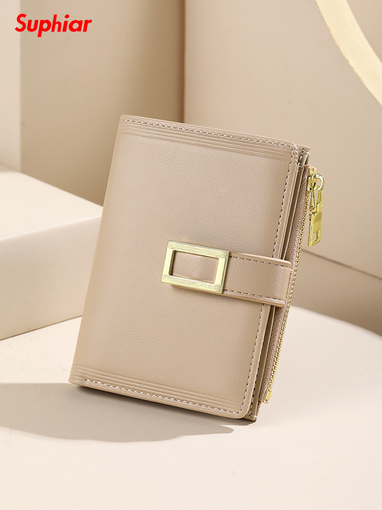 Rusia wb crossover ozon estuche para tarjetas explosivas cerradura cremallera almacenamiento multifuncional cambio corto billetera para mujer