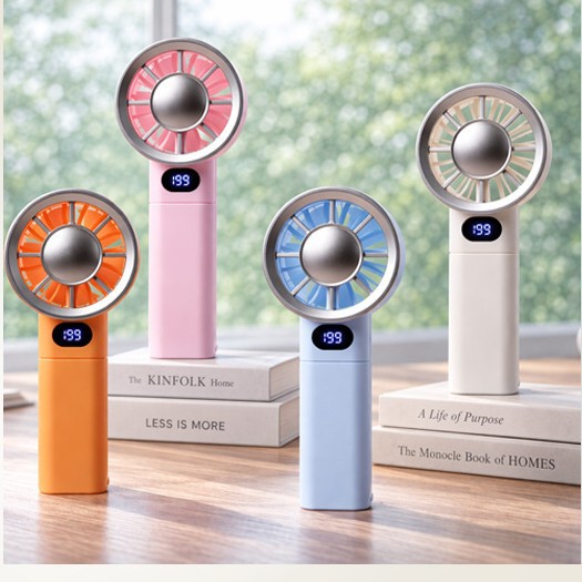 Battery removable, high-speed fan, powerful airflow, portable, TYPE-C charging, one-button operation, suitable for students and outdoor use