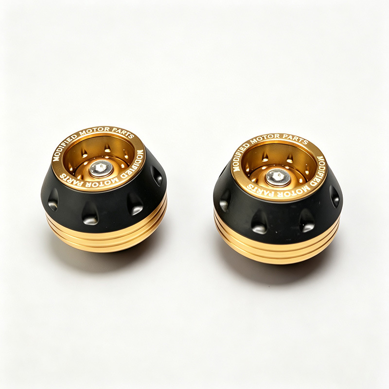 【Cross-border Exclusive Supply】Universal Front Fork Cup for Motorcycles and Electric Vehicles, Front Wheel Anti-Fall Cup, Aluminum Alloy Shock Absorber Anti-Collision Cup