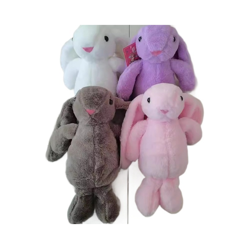 Rabbit Doll Soothing Rabbit Plush Toy Doll Stall Grasping Machine Ring Activity Gift Doll Machine Foreign Trade Quality