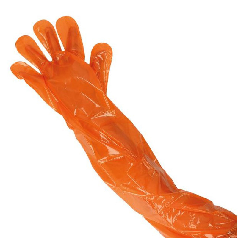 7克90cm接生助产肛门直肠检查一次性长臂手套均码50/袋100/盒E