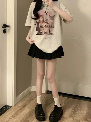 (Lengthened + Pants + Zipper + Button) Pleated Skirt Uniform Skirt Half Skirt Spring and Summer Short Skirt Autumn and Winter