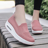 Spring colored breathable sports shoes, socks, casual footwear