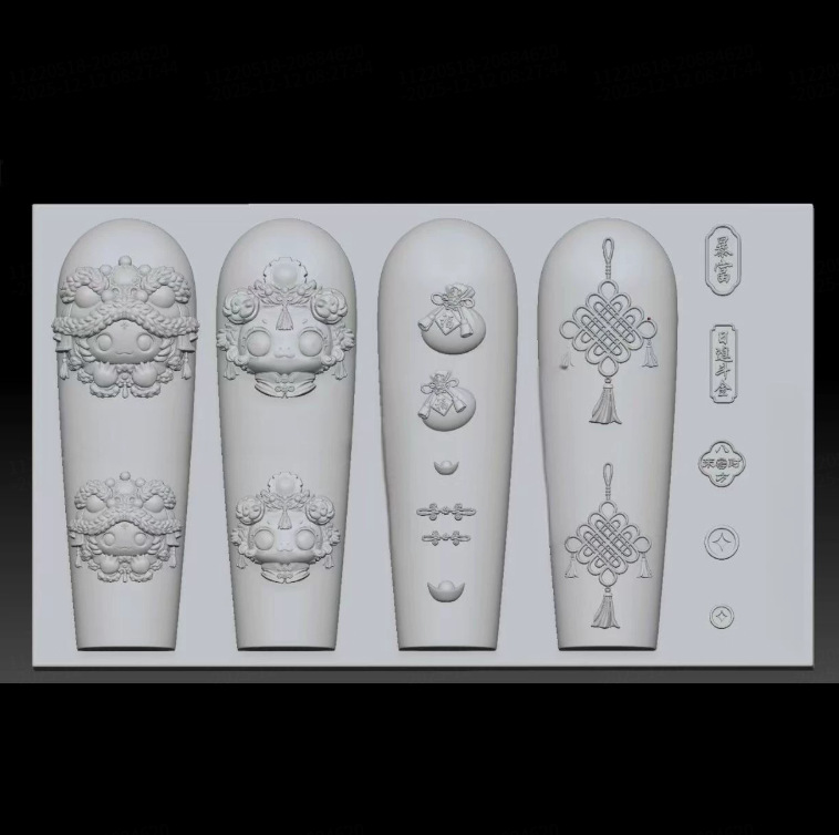 Molde de manicura amor arco en relieve flor ornamentos molde abrasivo alta permeabilidad estereoscópica DIY decoración molde de silicona