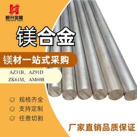镁合金棒材优质挤压镁棒AZ31B ZK61M AM60B AZ91D 镁合金棒