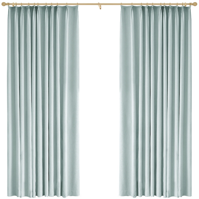 Nuevas cortinas de Chenille simple dormitorio sala de estar sombreado nuevo Shaoxingke puente cortinas personalizadas al por mayor