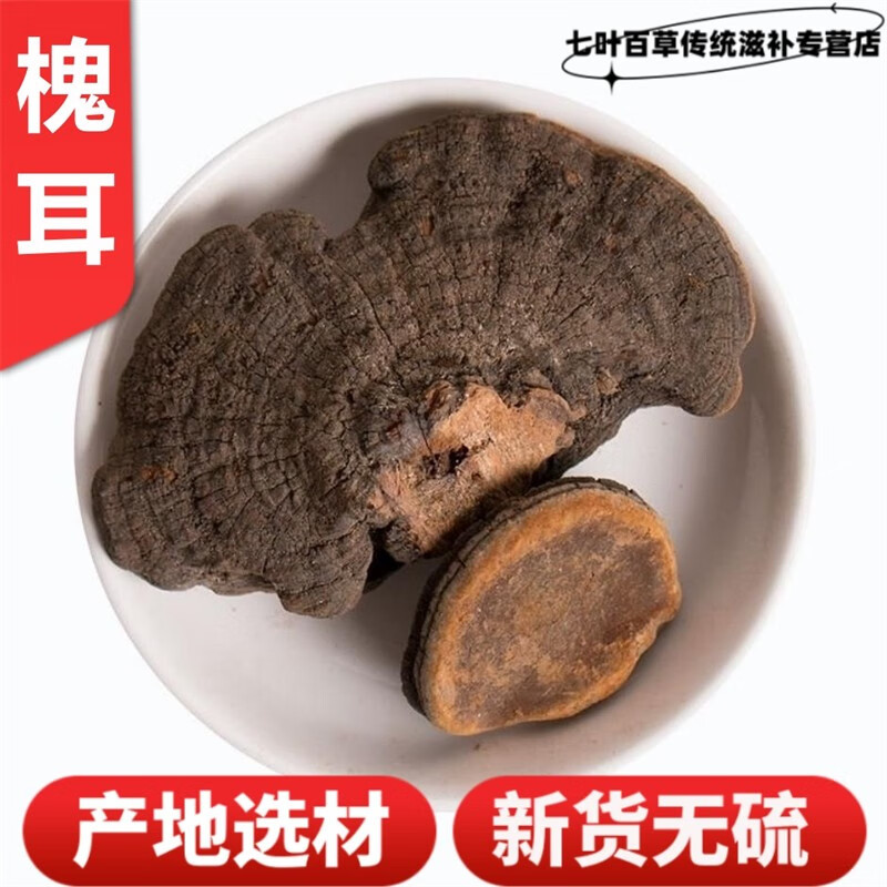 Dried Huai Er Mushroom 500g Trametes Gibbosa Traditional Chinese Herb for Decoction and Soup overview
