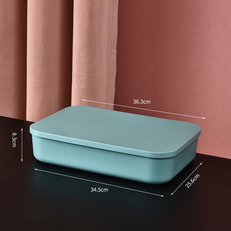 雑物収納ボックスデスクトップ化粧品整理バスケット寮収納キッチン多機能収納バスケットたんす服箱