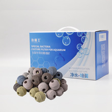 鱼缸过滤生化滤材台湾奈米球陶瓷环细菌屋硝化细菌球4D纳米球