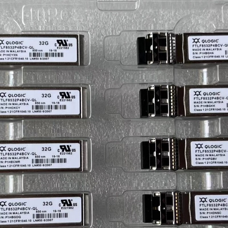 32G network card module FTLF8532P4BCV-QL, 32G, 850nm, 100m network card, HBA storage module 32G network card module FTLF8532P4BCV-QL, 32G, 850nm, 100m network card, HBA storage module