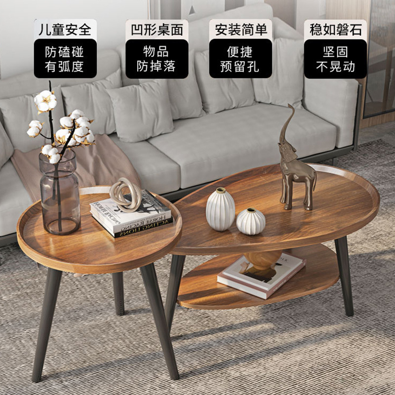 卸売クロスボーダーモダンシンプルなコーヒーテーブルリビングルームわびさびスタイルティーサイドテーブルソファレジャーホーム小さなラウンドテーブルバッチ|undefined