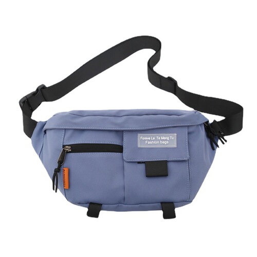 Men's Crossbody Bag Trend Brand Japanese Simple Chest Bag Student Multifunctional Shoulder Bag Hip Bag